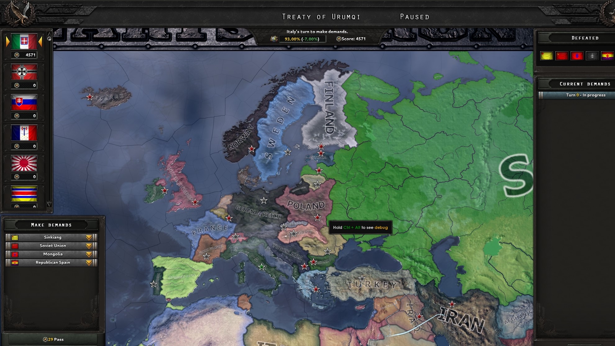 Best Hearts of Iron 4 Mods Player-led Peace Conferences