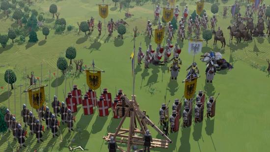 knights doing battle in field of glory 2 first impression