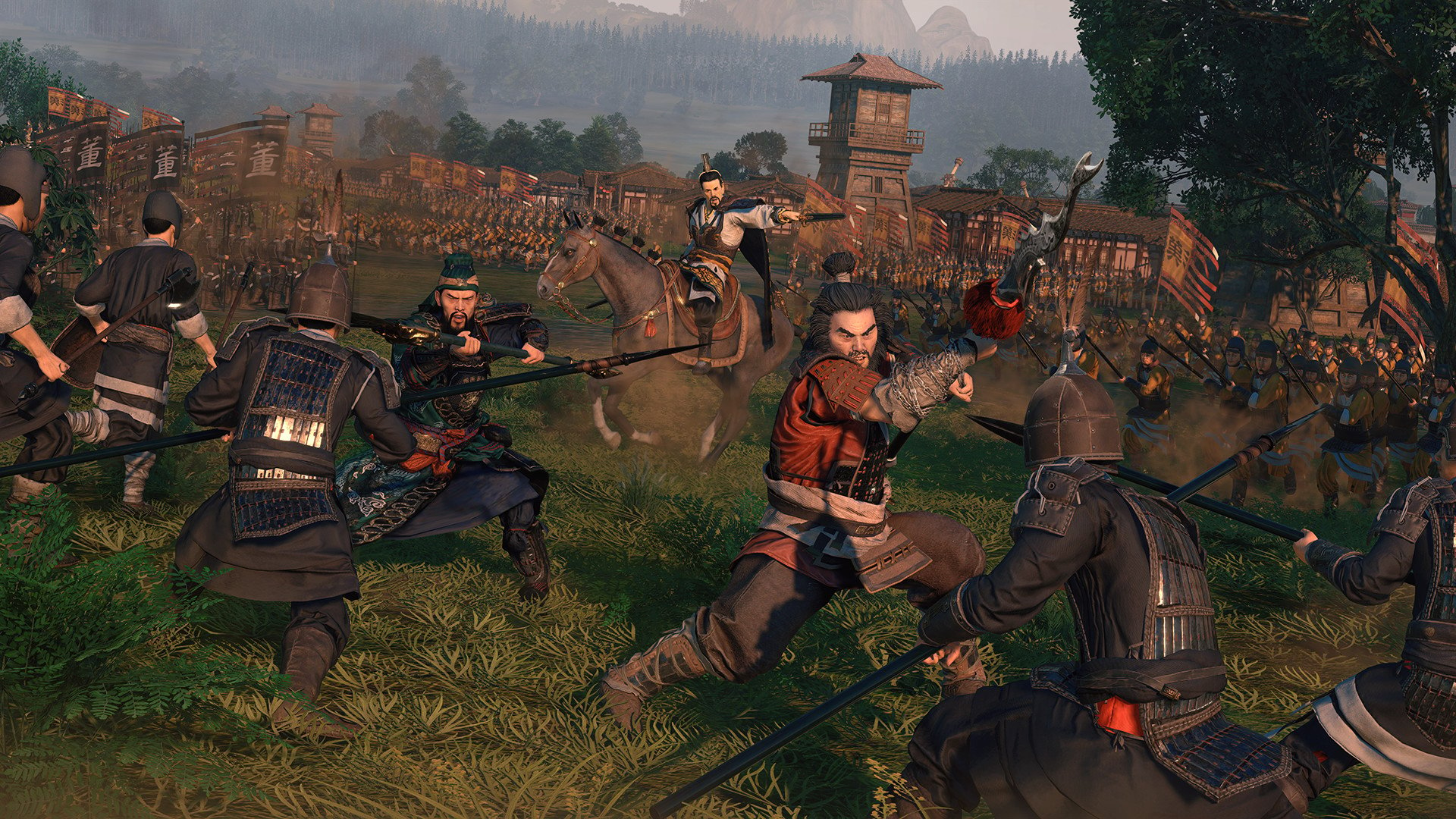 Best Total War games - battle from Total War: Three Kingdoms