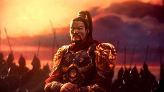 Artwork of an armoured general in Europa Universalis 4 update trailer