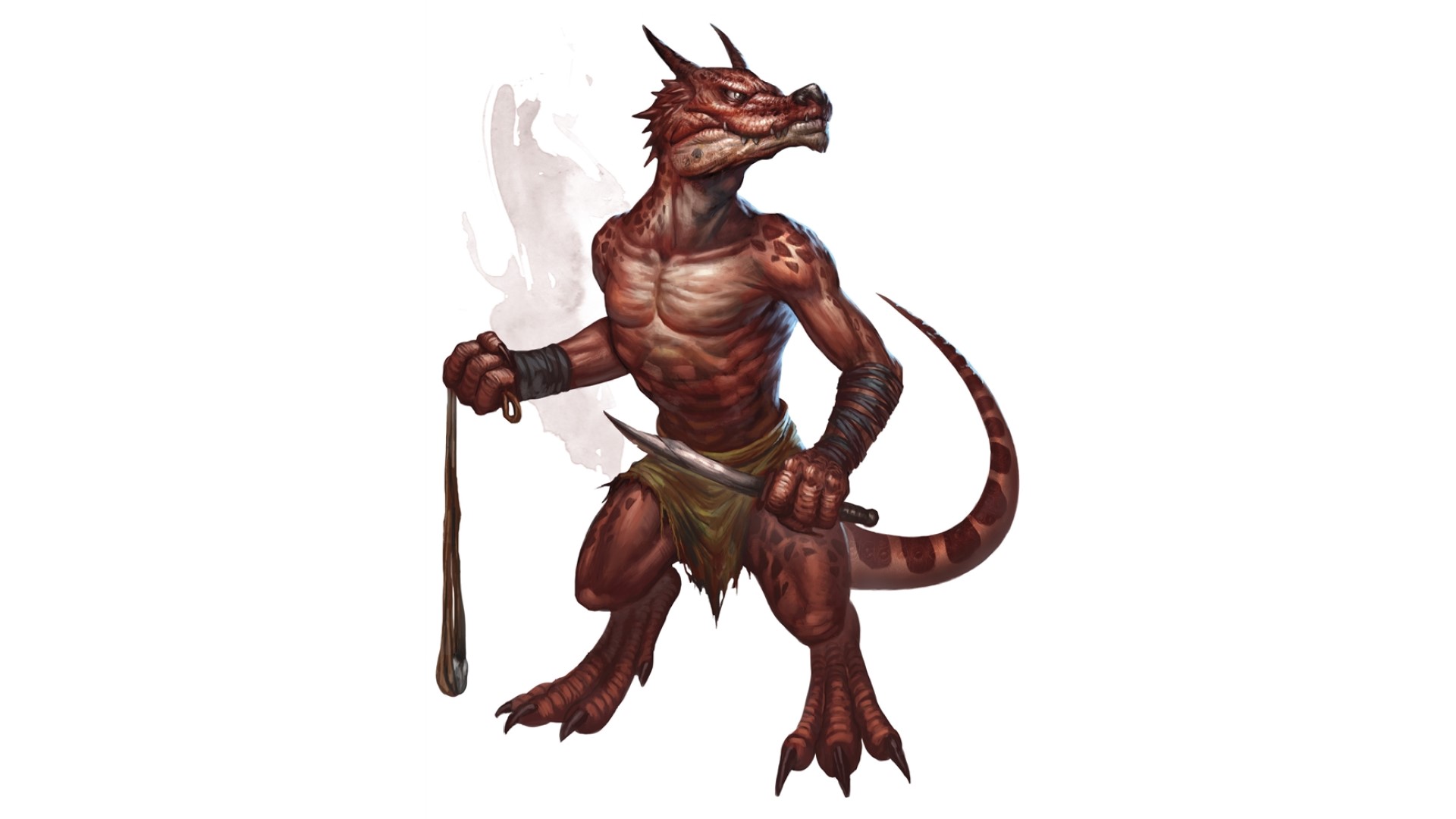 DnD Rogue 5e - Wizards of the Coast artwork showing a Kobold armed with a sling