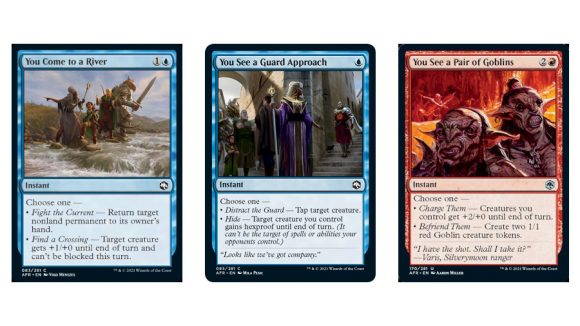 MTG Adventures in the Forgotten Realms spoilers roleplaying cards