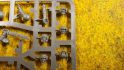 Photo of the new upgrade sprue included in the new Warhammer 40K Cadian Shock Troops kit