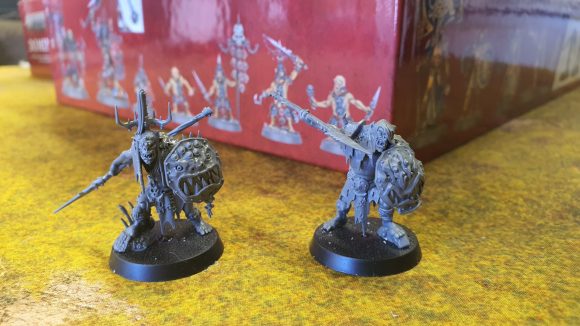 Photo of the Gutrippaz models for the Kruleboyz in Age of Sigmar Dominion