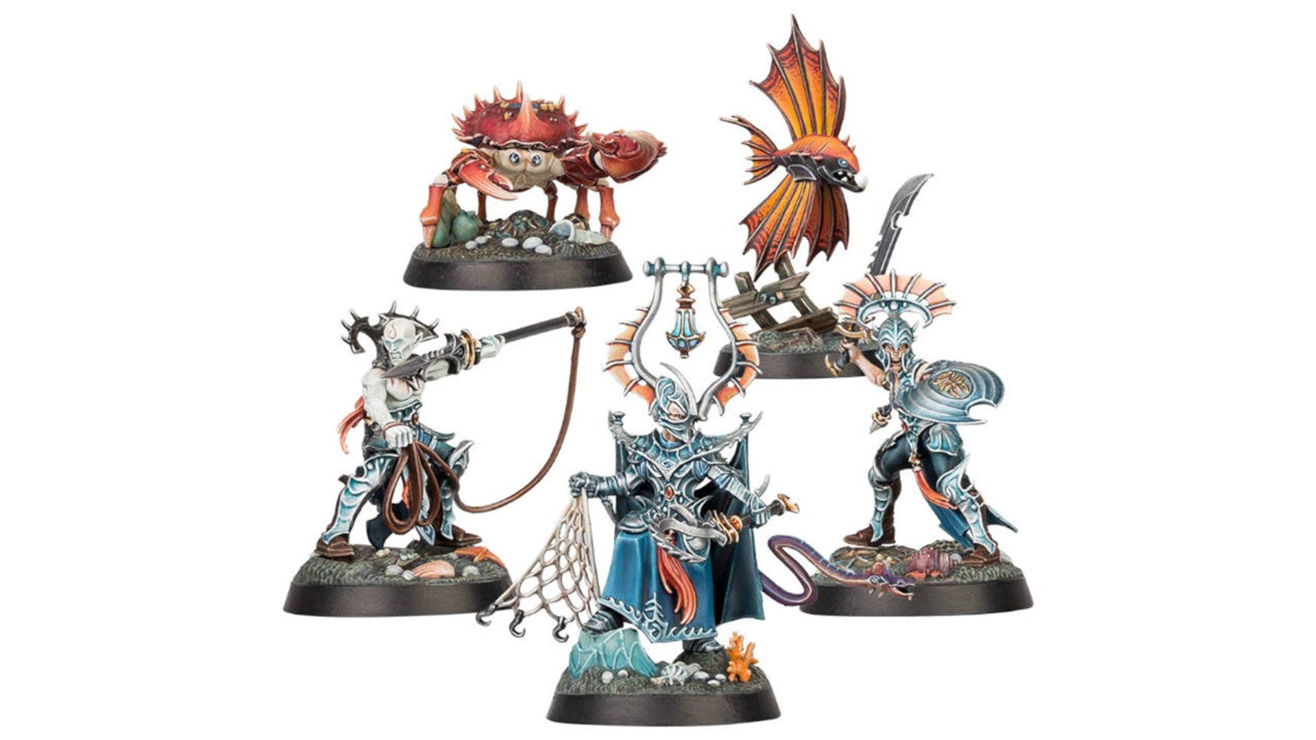 Warhammer Underworlds' latest warband features a giant crab and flying fish