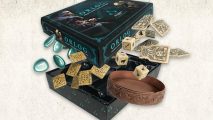 Assassin's Creed Valhalla Orlog dice game box and counters