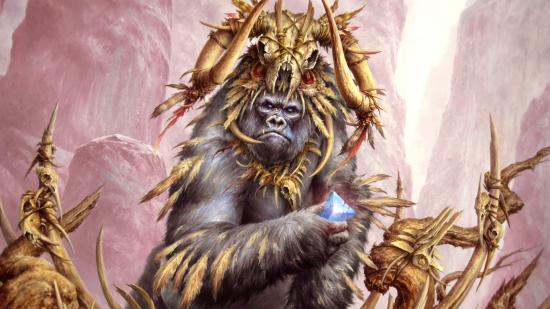 Magic: The Gathering Arena Historic Horizons gorilla shaman holding a bone