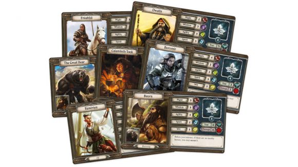The Lord of the Rings: Journeys in Middle-earth character cards