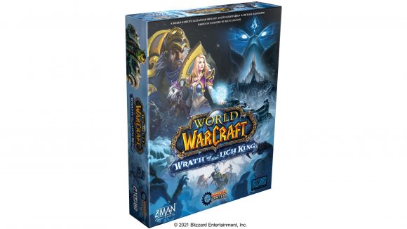 World of Warcraft Pandemic board game pre-order reveal photo showing the front box art