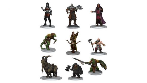 Critical Role character miniatures