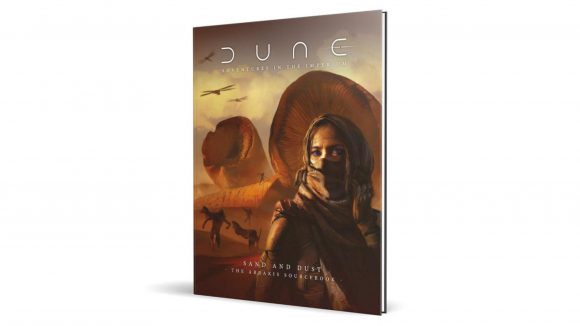 Dune RPG Sand and Dust sourcebook cover