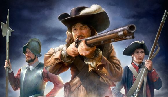 Europa Universalis 5 release date three soldiers holding weapons