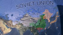 Hearts of Iron 4 DLC the Soviet Union on the world map