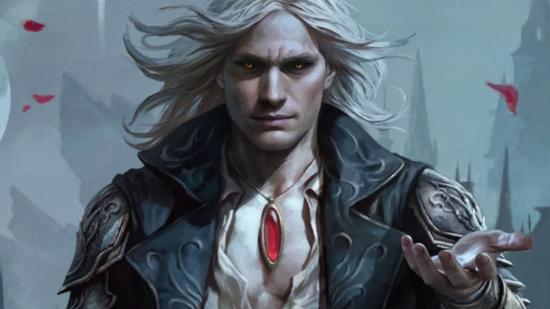 Magic: The Gathering Innistrad: Crimson Vow a vampire holding out his hand