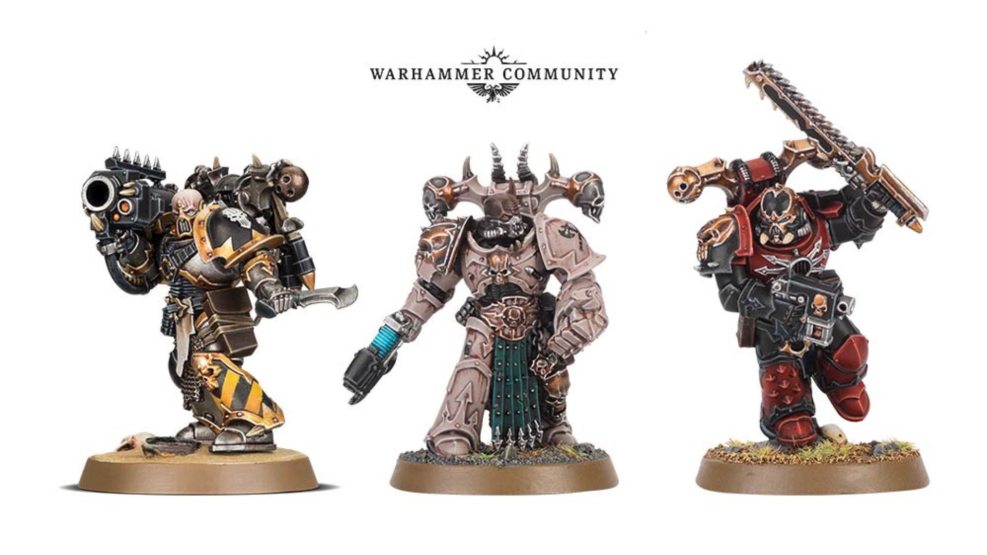 Warhammer 40k Chaos Space Marines THG Traitors of Chaos 