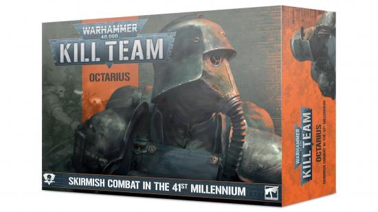 Warhammer 40k Kill Team: Octarius pre-order box showing Death Korps of Krieg