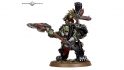 Warhammer 40k Orks codex 9th edition pre-orders Warhammer Community photo showing the new warboss in mega armour model