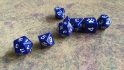 Animal Adventures starter set review - author's photo showing the provided RPG dice
