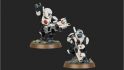 Warhammer 40k Kill Team Chalnath release date - Warhammer Community photo showing Tau Pathfinder models with rifles and a grenade