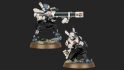 Warhammer 40k Kill Team Chalnath release date - Warhammer Community photo showing Tau Pathfinder models with a large sniper rifle and drone controller