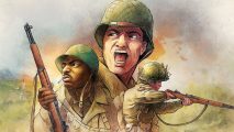 Undaunted Reinforcements sequel release date cover art showing three WW2 soldiers