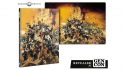 Warhammer 40k Black Templars army set reveal - Warhammer Community photo showing the new Black Templars codex supplement cover art from John Blanche