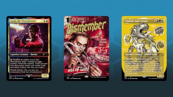 Magic: The Gathering Secret Lair Stranger Things and Monster Movie cards
