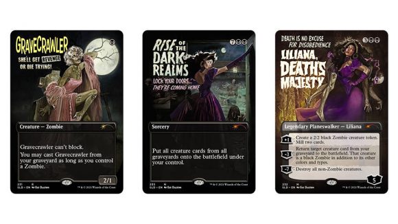 Magic: The Gathering Thrilling Tales Secret Lair cards