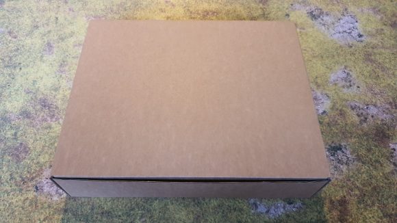 Mantic Games OverDrive review - Author's photo showing the sealed cardboard box