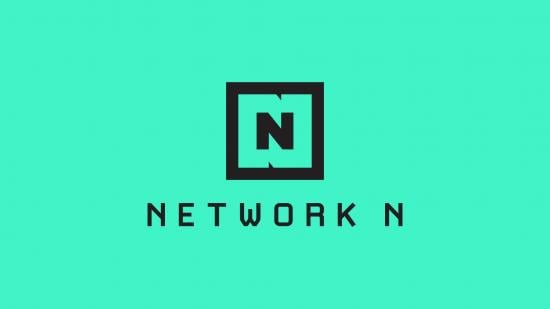 Network N's corporate logo in black on green