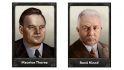 Hearts of Iron 4 update to French Communist focus tree leaders - in-game portraits of French Communist leaders Maurice Thorez and Rene Nicod