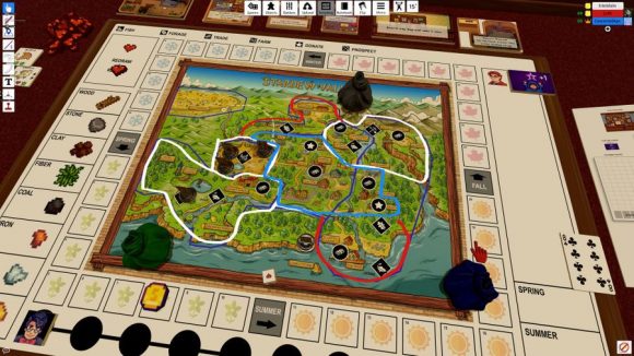 Stardew Valley board game Tabletop Simulator mod