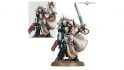 Warhammer 40k Black Templars codex and models pre-order release - Warhammer Community photo showing the new Black Templar Marshal model