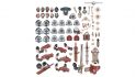 Warhammer 40k Black Templars codex and models pre-order release - Warhammer Community photo showing the new Black Templars upgrade kit parts