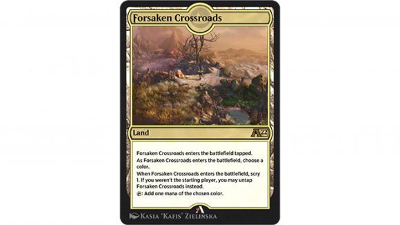 Magic: The Gathering Arena Alchemy: Innistrad cards - Wizards card art for Forsaken Crossroads