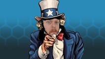 Wargamer is hiring two staff writers - composite image showing Wargamer editor Alex Evans as Uncle Sam