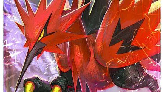A Galarian Zapdos taken from Pokémon TCG: Sword & Shield Chilling Reign art.