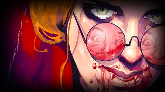 World of Darkness Teburu partnership Vampire: The Masquerade close up face promo illustration
