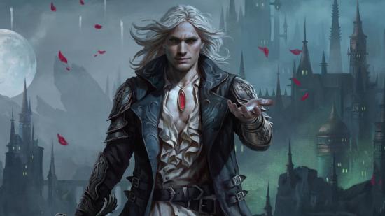 Magic the gathering: Mark rosewater responds to innistrad criticisms: An image of vampire planeswalker Sorin on the plane of Innistrad.