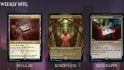 Streets of New Capenna Guide: MTG spoilers for streets of new capenna showing three versions of the new triome land Ziatora's Proving Ground