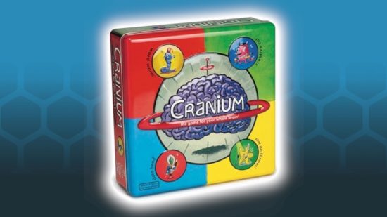 Best trivia board games guide - sales photo of Cranium showing the Cranium Tin Edition box art