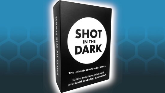 Best trivia board games guide - sales photo for Shot in the Dark, showing the box art