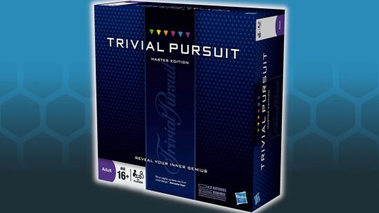 Best trivia board games guide - sales photo for trivial Pursuit master edition showing the box art