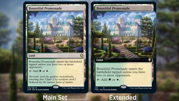 MTG Commander Legends DnD Battle for Baldur's Gate spoilers - Beautiful Promenade card