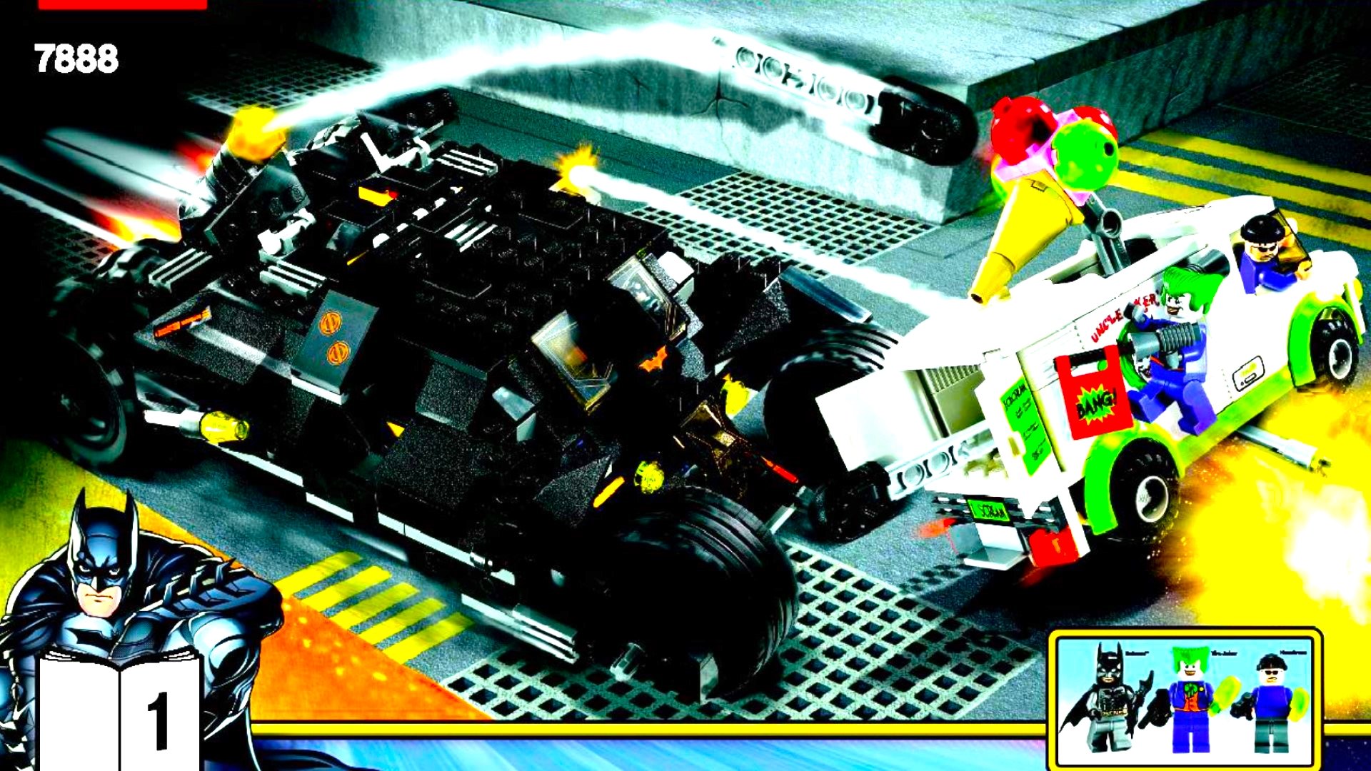 Most expensive LEGO sets - LEGO Batman: The Tumbler: Joker's Ice Cream Surprise box art