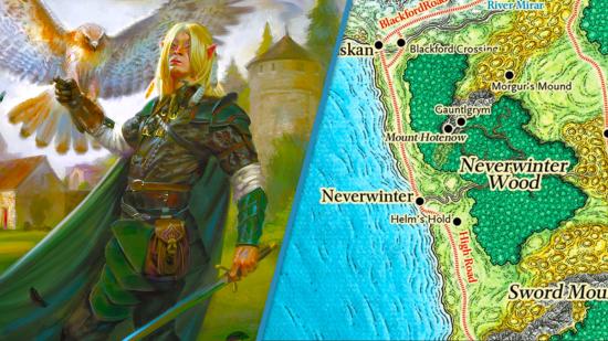 DnD Cities - ranger and Neverwinter map