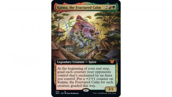 The Magic: the Gathering card Kaima, the Fractured Calm