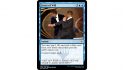 Magic the Gathering Will Smith Oscars slap: A proxy of the MTG card force of will with a photograph of will smith slapping chris rock at the Oscars replacing the card art.