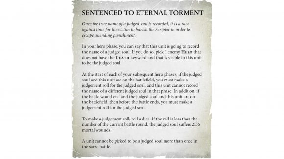 Warhammer Age of Sigmar Arena of Shades Battlebox pre-order: rules for the doomed to eternal torment ability