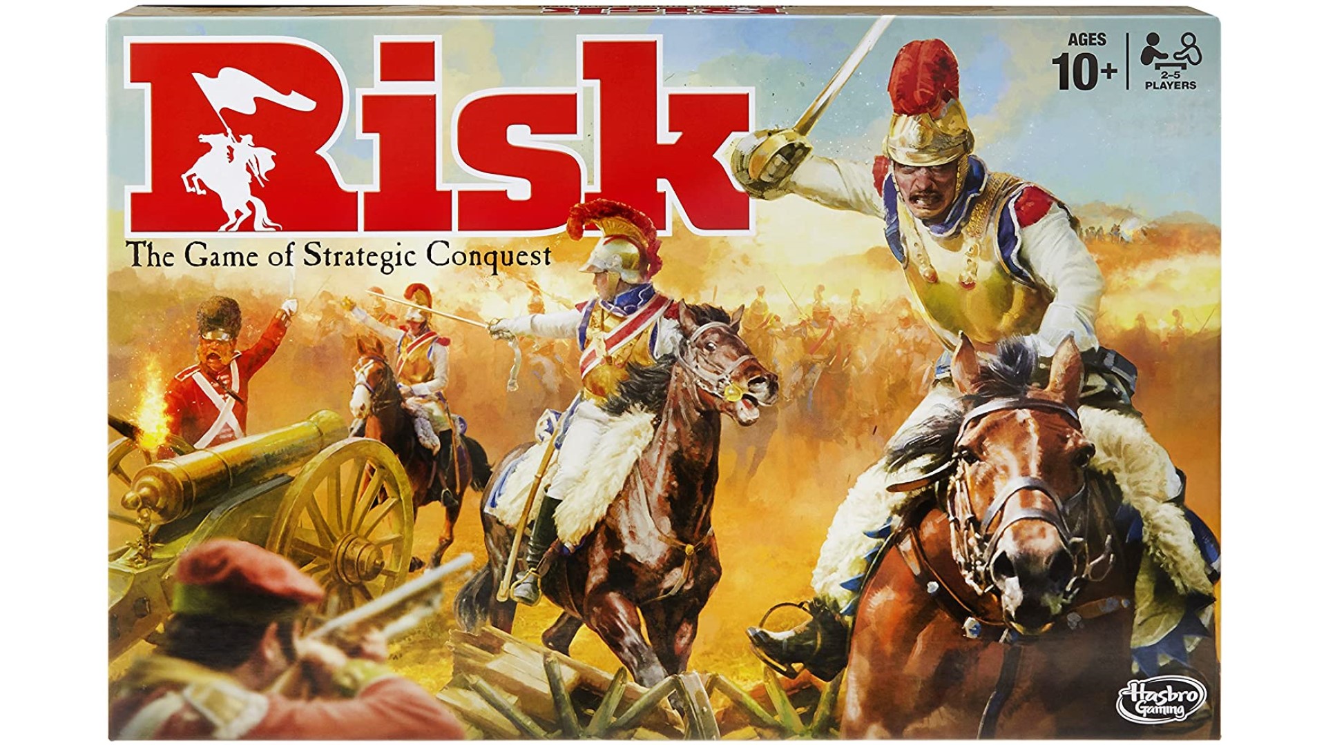 Best classic board games: Risk. Image shows the game box.